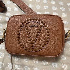 Valentino by Mario Valentino Mia Rock Leather Crossbody